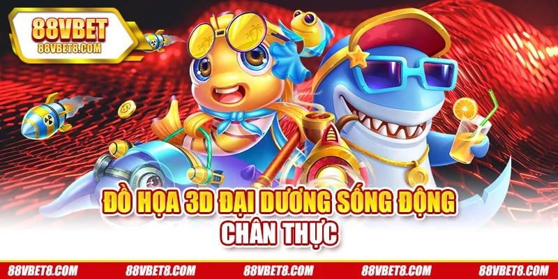 Đồ họa 3D đại dương sống động chân thực