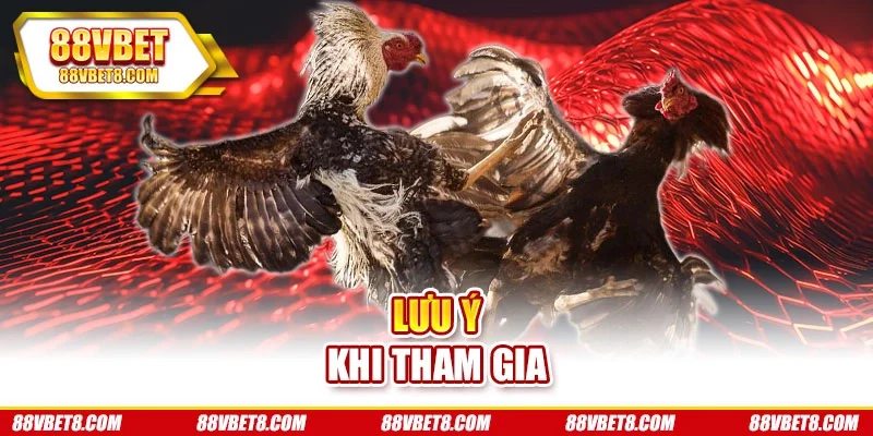 Lưu ý khi tham gia